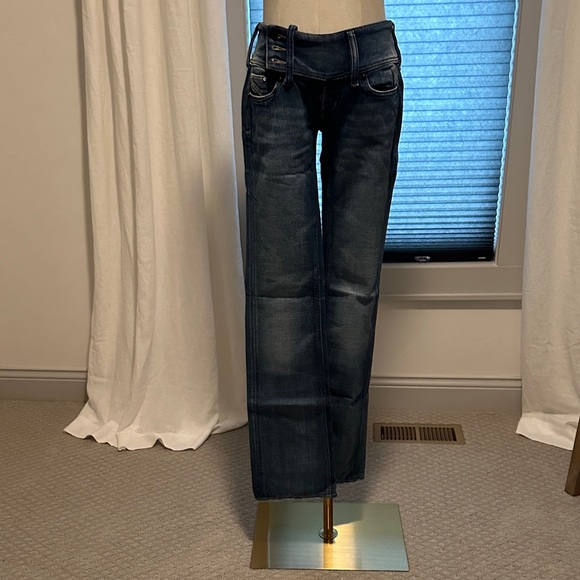 Diesel Denim - Women's Diesel Cherokee Dark Blue Stretch Jeans